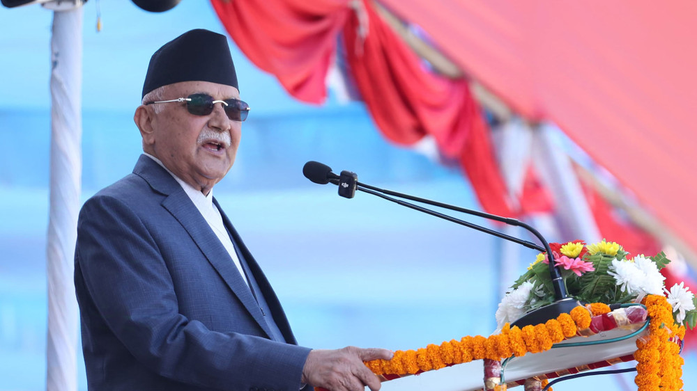 सशस्त्रका प्रहरी निरीक्षकको दीक्षान्त समारोहमा प्रधानमन्त्री– ‘देशमा अराजक गतिविधि मौलाउन दिइँदैन’