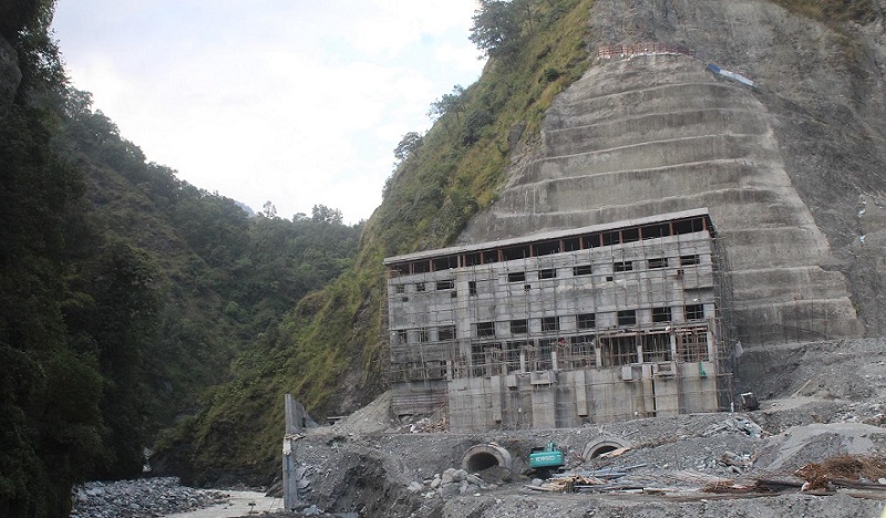 अपर राहुघाट जलविद्युत् आयोजना निर्माणको काम अन्तिम चरणमा