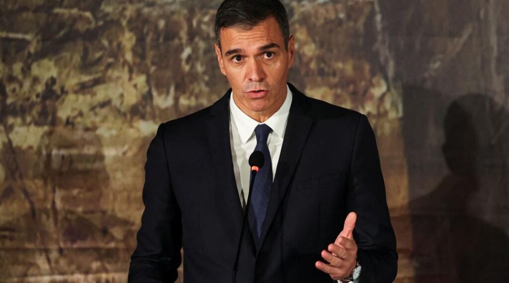 स्पेनी प्रधानमन्त्री सान्चेज भारतमा