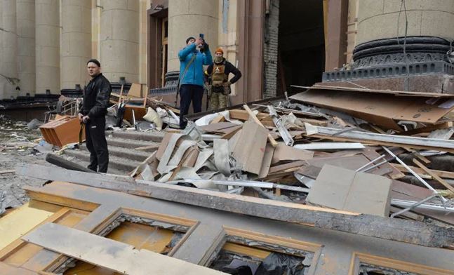 युक्रेनमा रूसी आक्रमण, पाँच जनाको मृत्यु