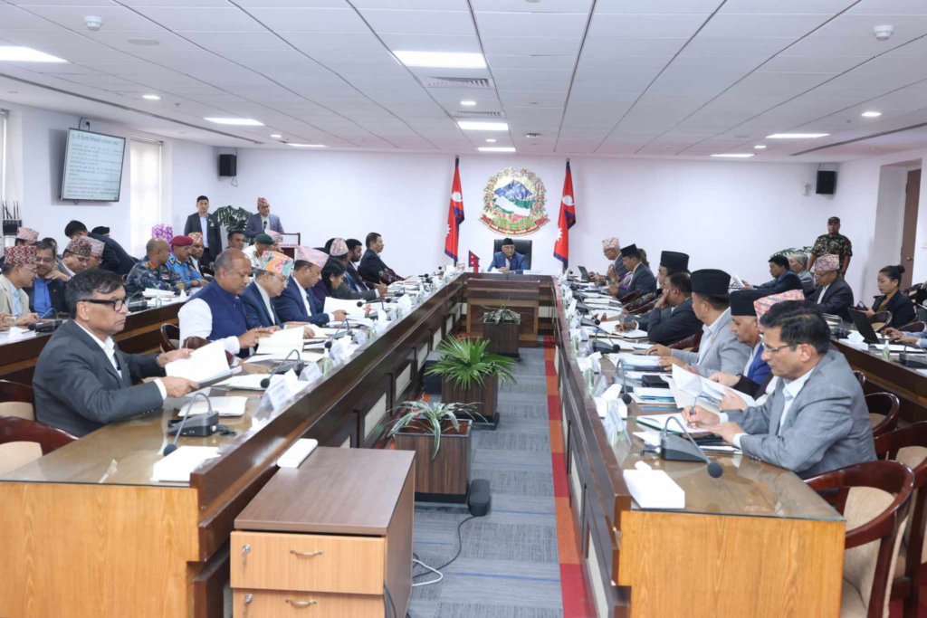 विपद् न्यूनीकरण समिति बैठकः सात प्रस्तावमाथि छलफल जारी