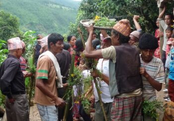 ‘पितरा पर्व’ मनाउँदै माझी समुदाय