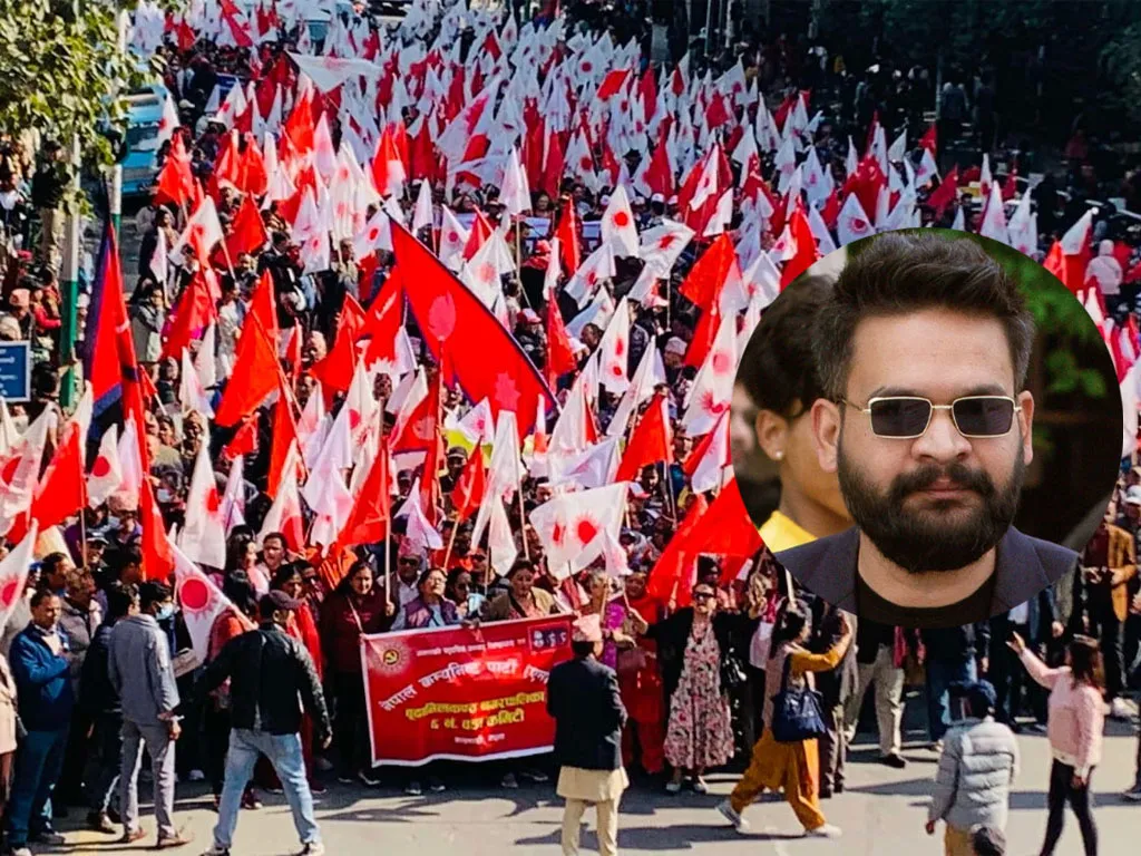 बालेनले एमालेलाई तिराए १ लाख जरिवाना