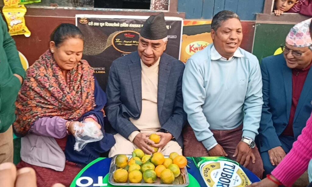 कृषकको उत्पादन क्षमता अभिवृद्धिमा पहल गरिदिन देउवालाई आग्रह