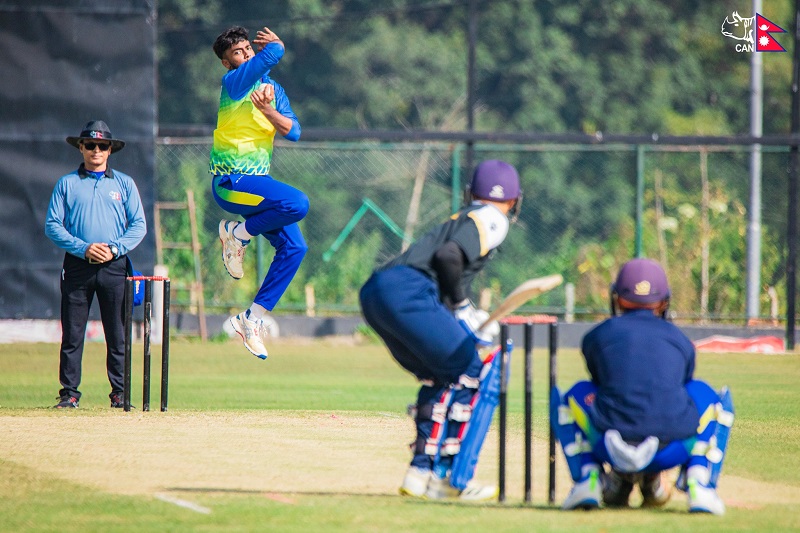 नेपाली युवा टोलीले दियो कर्नाटकलाई २ सय ८३ रनको लक्ष्य