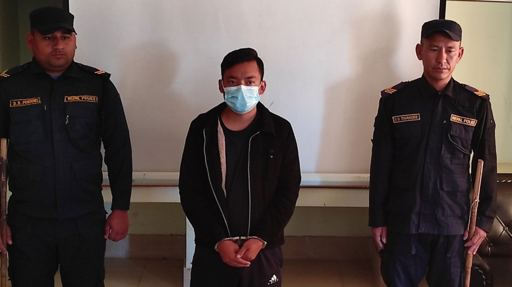 काभ्रेमा आमाको हत्या गरी भागेका छोरा पक्राउ