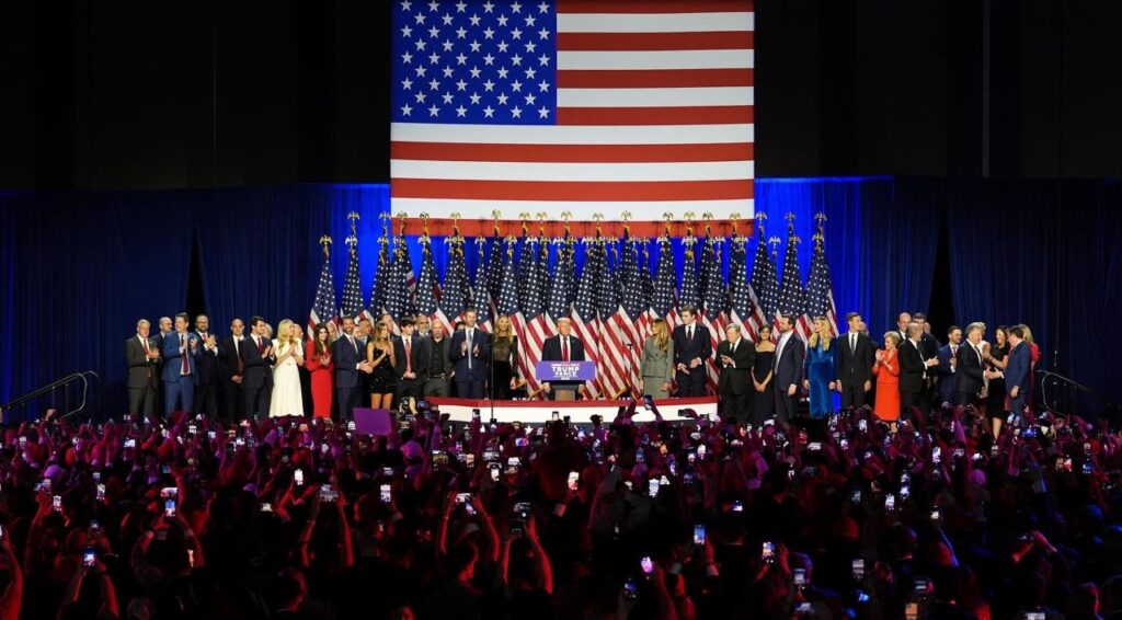 अमेरिकाको राष्ट्रपतिमा डोनाल्ड ट्रम्प निर्वाचित