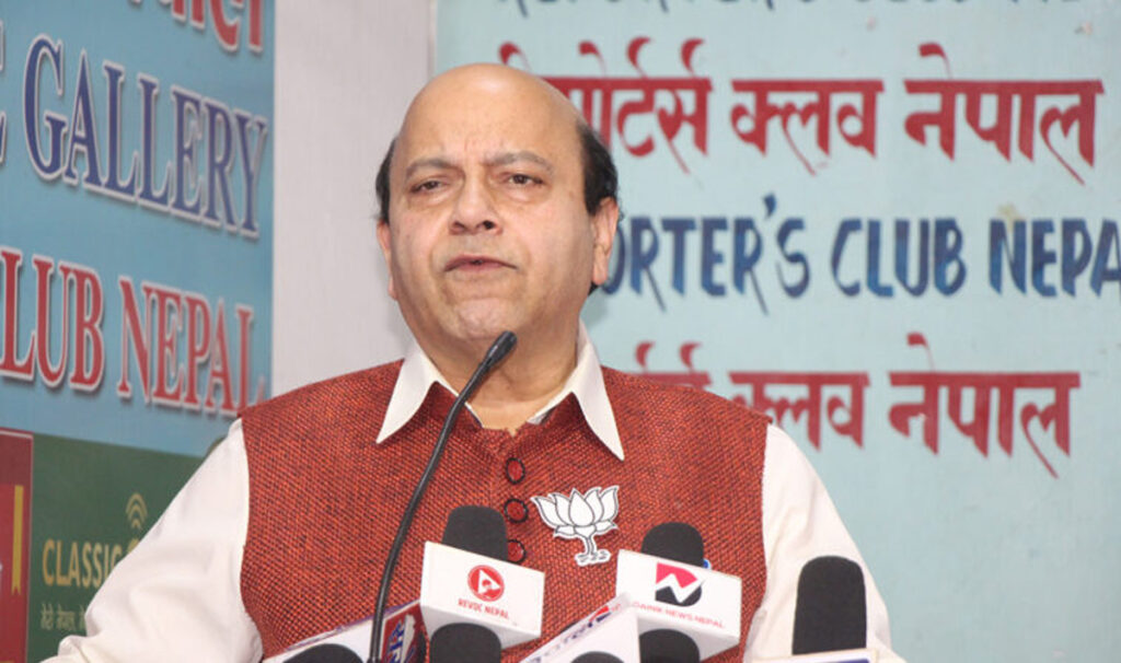 कांग्रेस-एमाले गठबन्धन समयको माग, भाजपा समर्थन गर्छ ; विजय जोली