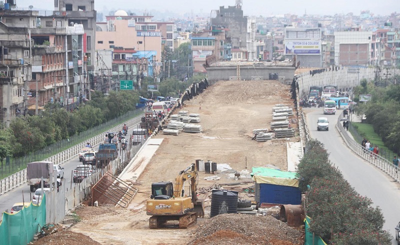 ग्वार्को फ्लाईओभरको ठेकेदार कम्पनीले आजदेखि सरकारलाई जरीवाना तिर्नुपर्ने