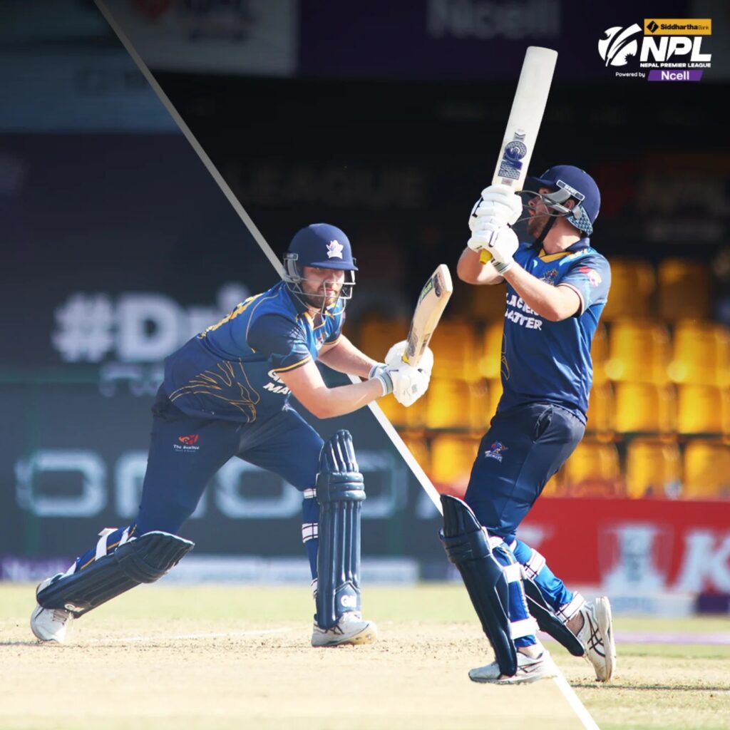 एनपीएलः पोखरा एभेन्जर्सले जनकपुरलाई दियो १३९ रनको लक्ष्य