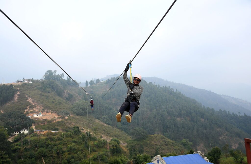 घोरदौरामा जीपलाइन सञ्चालनको तयारी