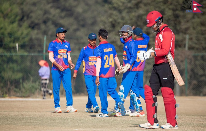 हङकङसँगको एकदिवसीय शृङ्खलामा नेपालको ’क्लिन स्वीप’