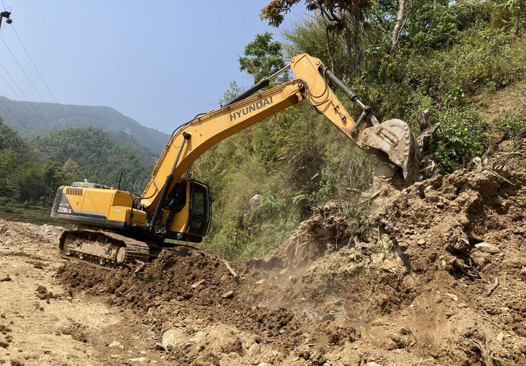 दरवाङ–बिम–दिच्याम सडक आयोजना सुरु