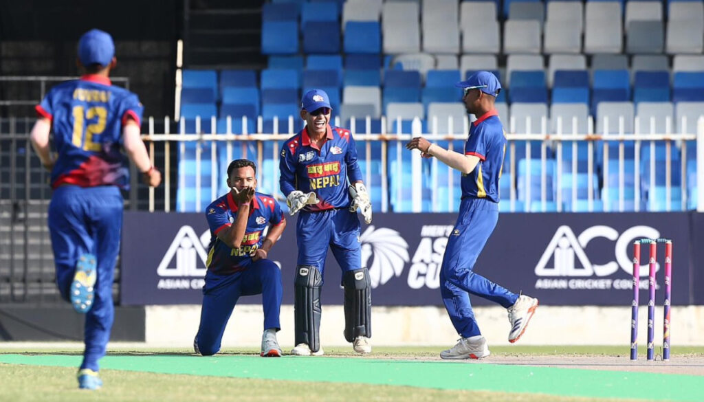 एसीसी यू–१९ एसिया कपः नेपालले अफगानिस्तानलाई हरायो