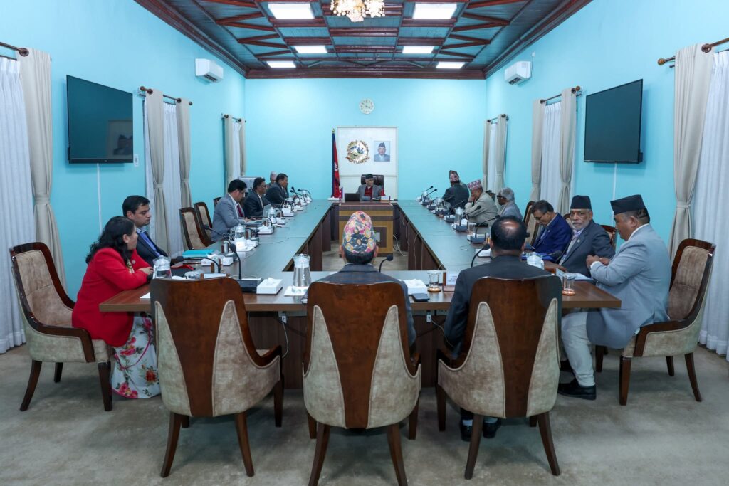 सिंहदरबारमा मन्त्रीपरिषद् बैठक, संसद् अधिवेशन बोलाउन सक्ने