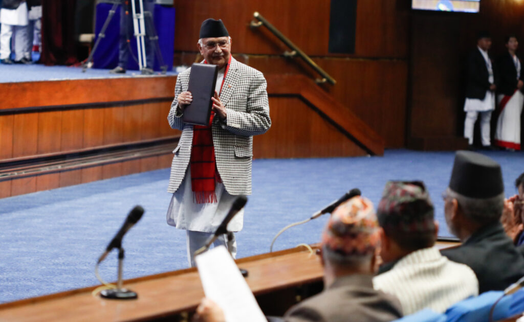 अध्यादेशबारे प्रधानमन्त्रीको जवाफ– संसद् कुर्न सकेनौँ, चाँडो नतिजा निकाल्न ल्याएका हौँ