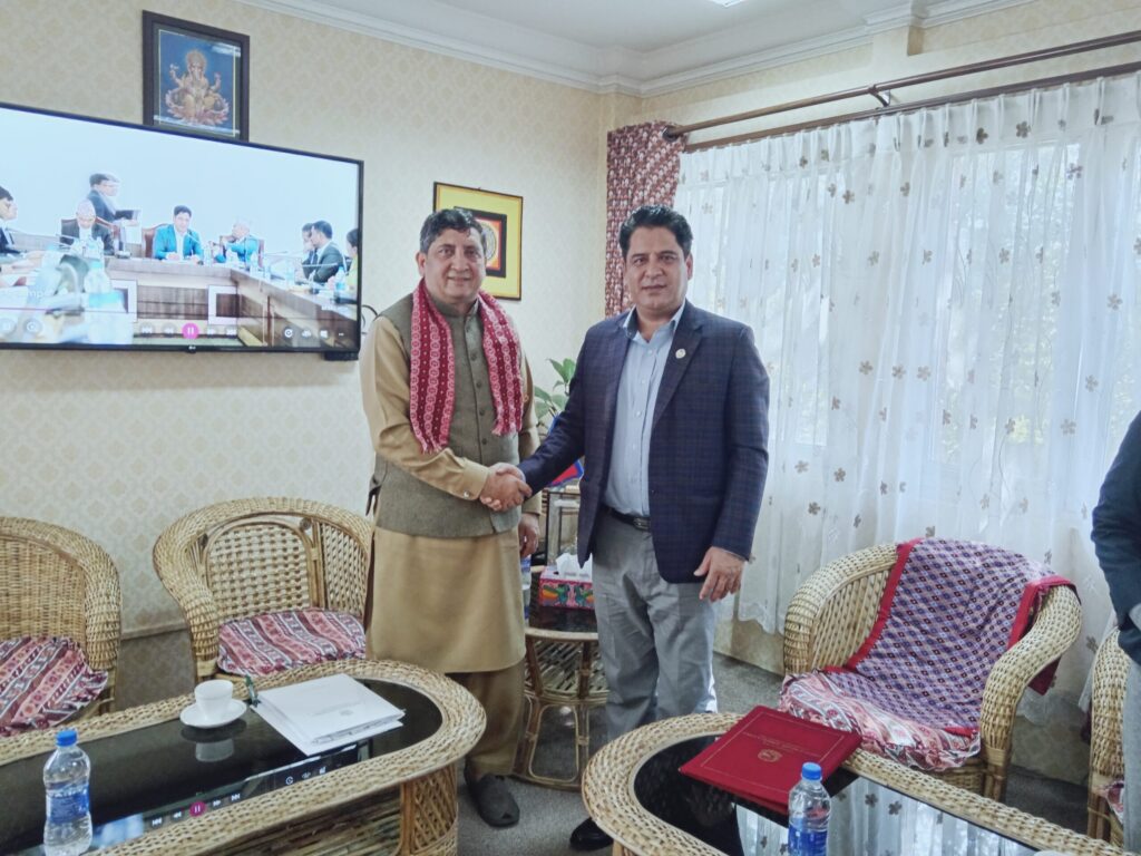 नेपालमा व्यावसायिक गतिविधि बढाउन पाकिस्तान सरकारलाई उद्योगमन्त्रीको आग्रह