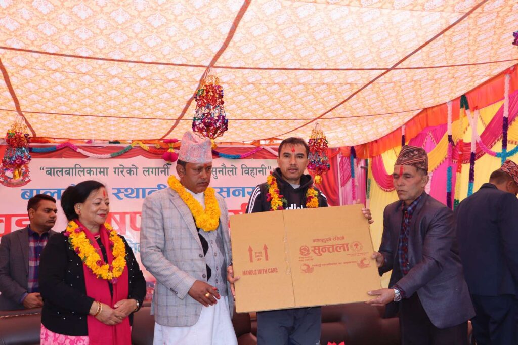 सुन्तलाको बजारीकरणमा सघाउँदै बागलुङ नगरपालिका