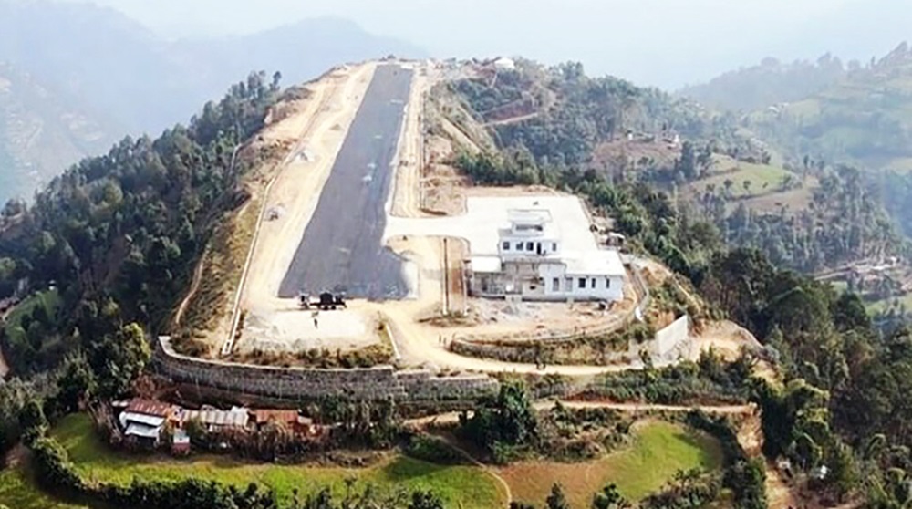 जहाज बिग्रिएपछि रेसुङ्गा विमानस्थलमा उडान बन्द