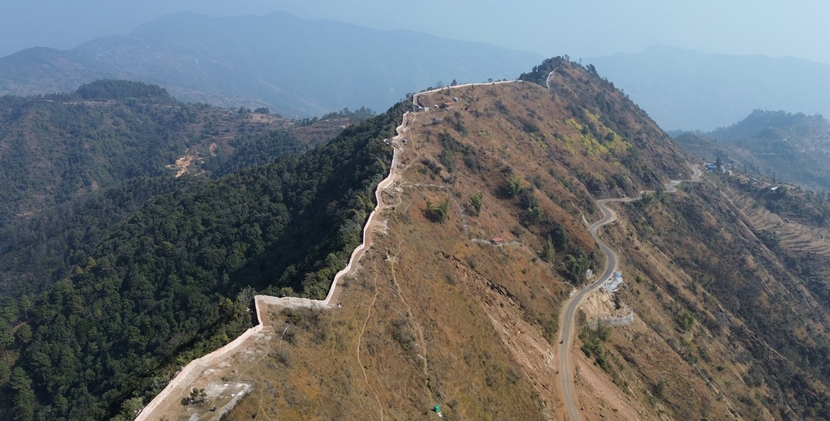 ‘तुवाचुङ मिनी ग्रेटवाल’ पर्यटकको रोजाइमा