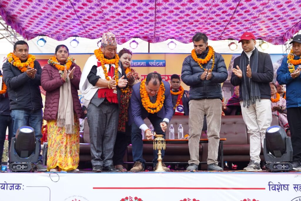 घान्द्रुक पर्यटन महोत्सव सुरु, घान्द्रुकको मौलिकता जोगाउन महत्त्वपूर्ण अन्नपुर्ण गाउँपालिका अध्यक्ष केसी