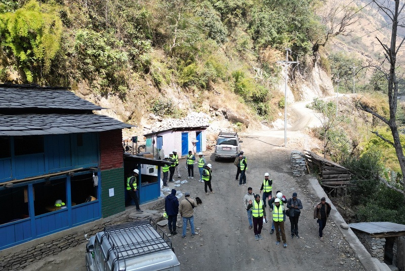 धवलागिरिका दुर्गम गाउँमा पुग्यो सडक