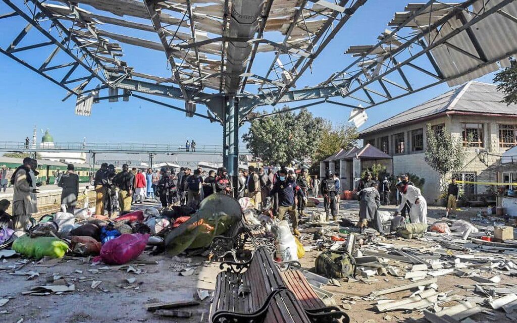 दक्षिणपश्चिम पाकिस्तानमा बम विस्फोटः १० जना मजदुरको मृत्यु