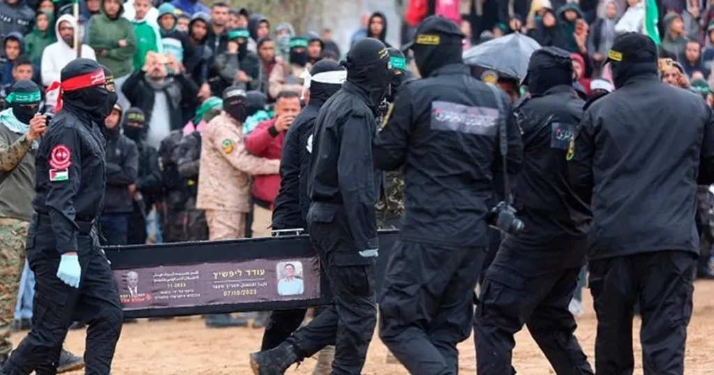 हमासले एउटाको भनेर हस्तान्तरण गरेको शव परीक्षण गर्दा अर्कैको