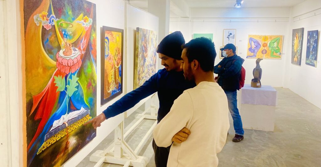 पोखरामा प्रादेशिक ललितकला प्रदर्शनी सुरु