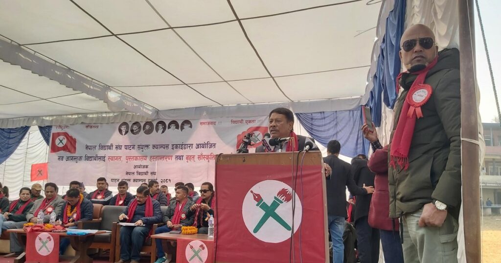 नेपालमै अध्ययन गरी देश निर्माणमा लाग्न उपप्रधानमन्त्री सिंहको आग्रह