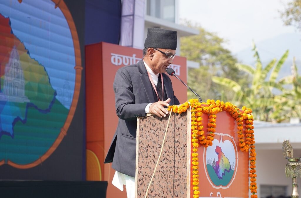 चीन र भारतसँग व्यापारको ढोका कर्णालीः मुख्यमन्त्री कँडेल