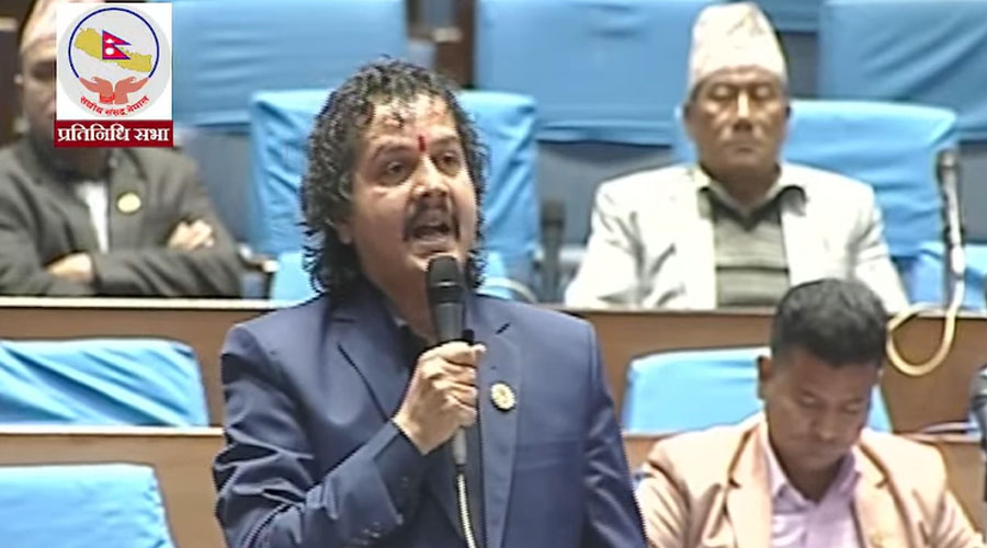 सरकार कमिसनखोर व्यापारीको पक्षपोषणमा लाग्यो ; सांसद ढकाल