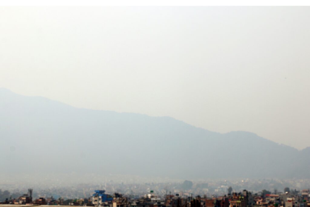 काठमाण्डौ उपत्यकासहित देशमा मुख्य शहरमा फेरि वायु प्रदूषण बढ्यो