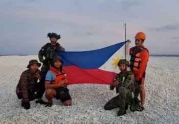 चीनले साउथ चाइना सीको बलौटे टापु कब्जा गरेको दाबी