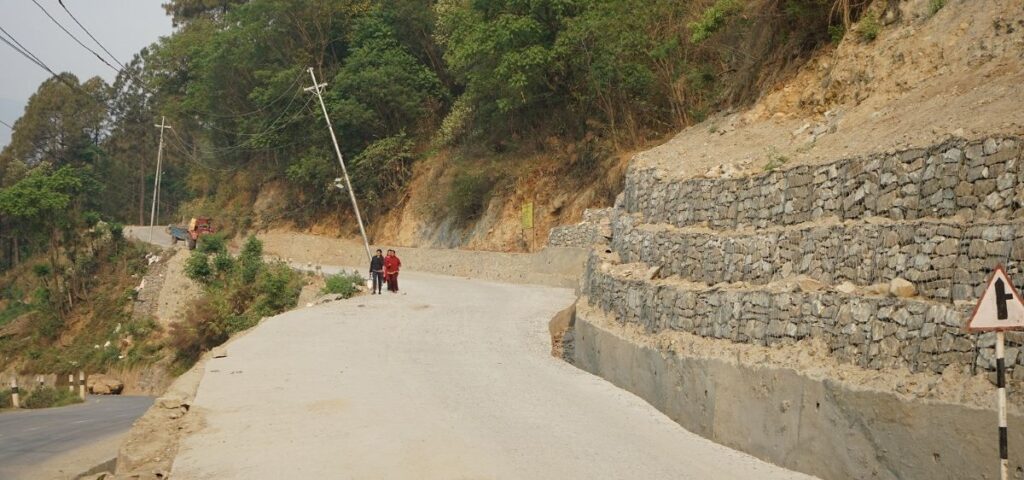 बेनी–अर्थुङ्गे–तोरीपानी–पाखापानी सडक सम्पन्न