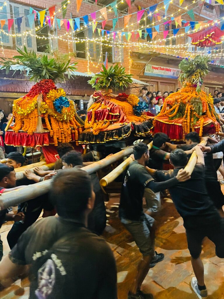 चाँगुनारायण मन्दिरमा भव्य रथ जात्रा सम्पन्न