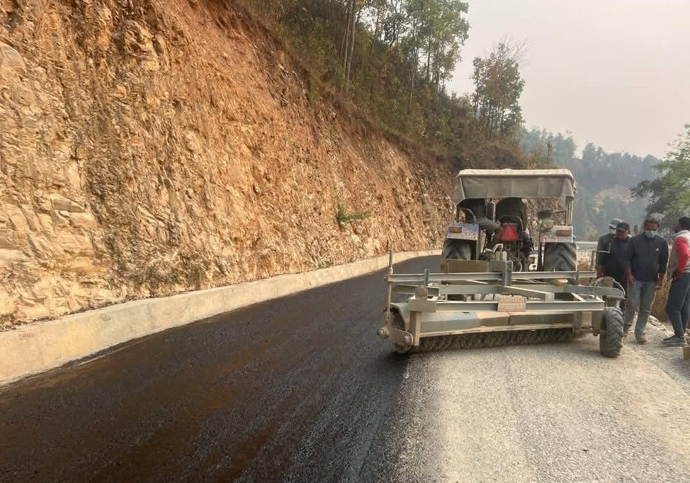 काभ्रे–कोशीपूर्वको सडक १५ वर्षपछि पक्की