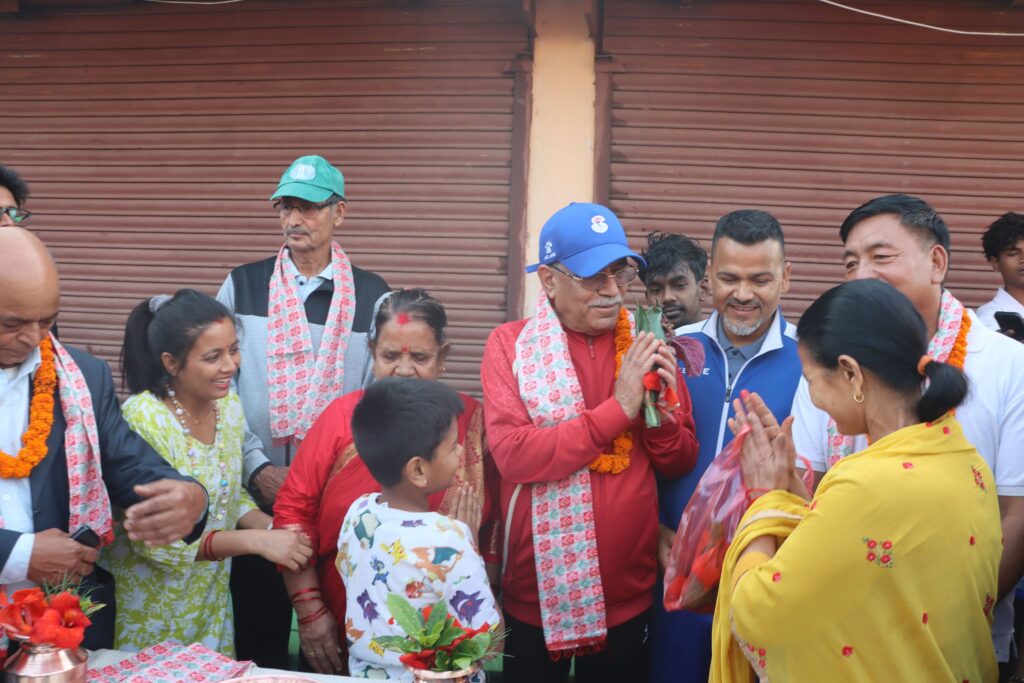 माओवादी केन्द्रप्रति जनताको भरोसा बढ्दै गएको प्रचण्डको दाबी