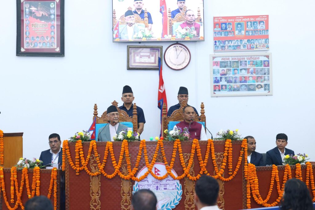 मैले रेलको कुरा गर्दा उडाउँथे, अहिले जनकपुरमा चल्याे त, सपना देख्नु पर्छः प्रधानमन्त्री