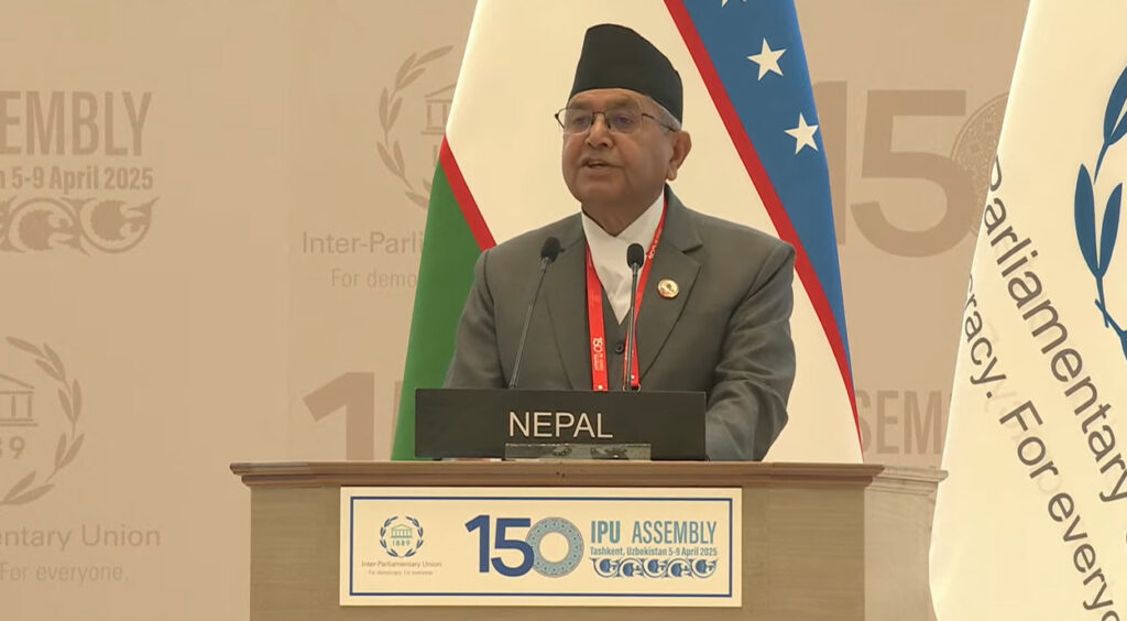 जलवायु परिवर्तन नेपालको लागि सबैभन्दा गम्भीर चुनौतीः सभामुख