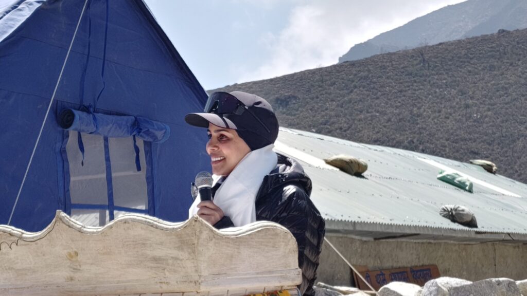 ‘हिमालहरूमा जीवन छैन’: सगरमाथा आरोही राजकुमारीको जलवायु परिवर्तनमा गम्भीर चिन्ता