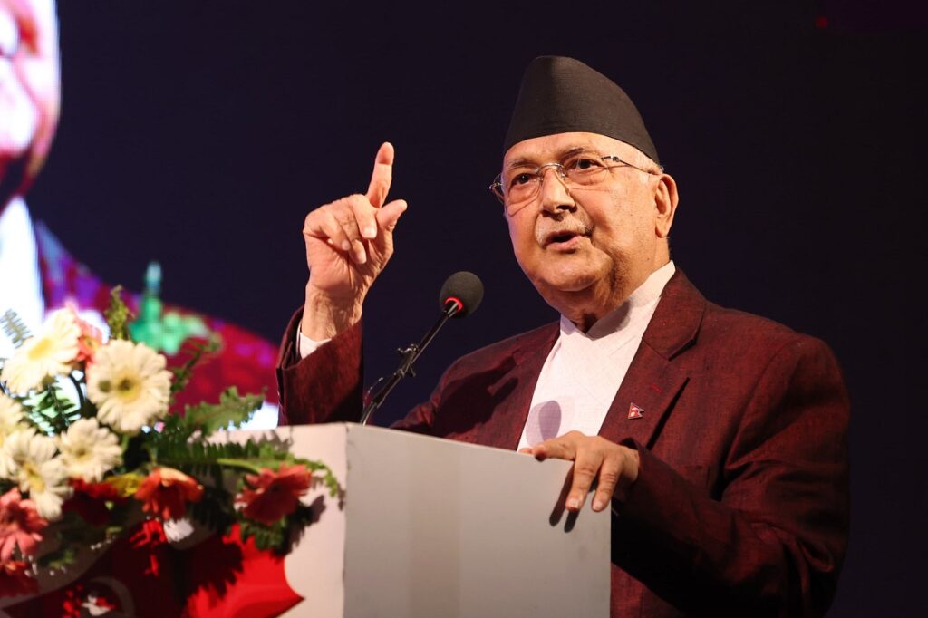 प्रधानमन्त्रीले ओलीले राजावादी सिद्धान्तलाई दिए ‘पाखण्डी’को संज्ञा