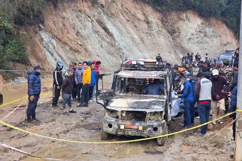 ताप्लेजुङ जीप दुर्घटना अपडेट : ज्यान गुमाउने चारै जनाको सनाखत