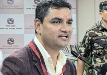 निजी मेडिकल कलेजले सरकारको निर्णय मान्दिनँ भन्न मिल्दैन ; स्वास्थ्यमन्त्री पौडेल