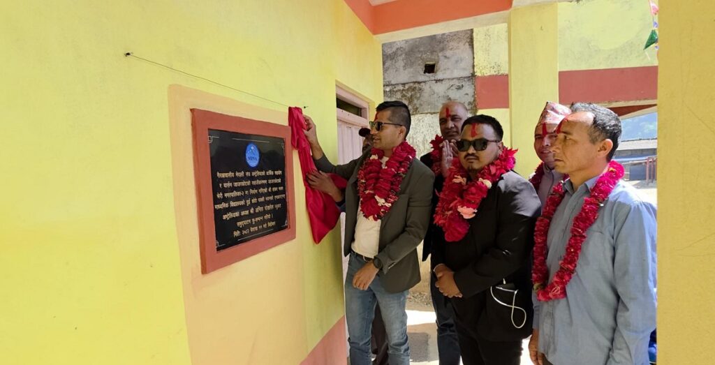 एनआरएनए अस्ट्रेलियाको सहयोगमा निर्मित विद्यालय भवन हस्तान्तरण