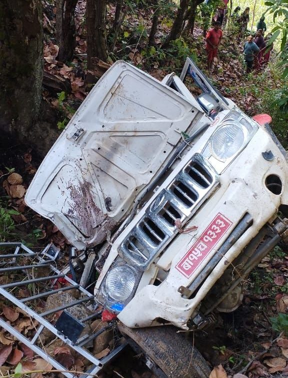 मकवानपुरको राक्सिराङमा सवारी दुर्घटना, नौ घाइते, छ को अवस्था गम्भीर