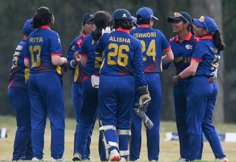 महिला टी–२० विश्वकप छनोटमा नेपालको पहिलो खेल हङकङसँग