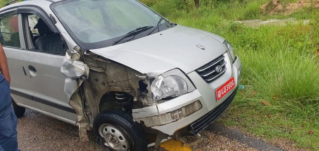रौतहटमा कारको ठक्करबाट बाबु–छोरीको निधन