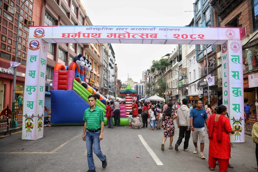 काठमाडौंमा धर्मपथ महोत्सव जारी (तस्बिरहरु)