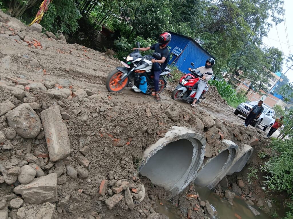 ह्युमपाइप राखेर नाला–भक्तपुर सडकखण्ड सञ्चालनमा
